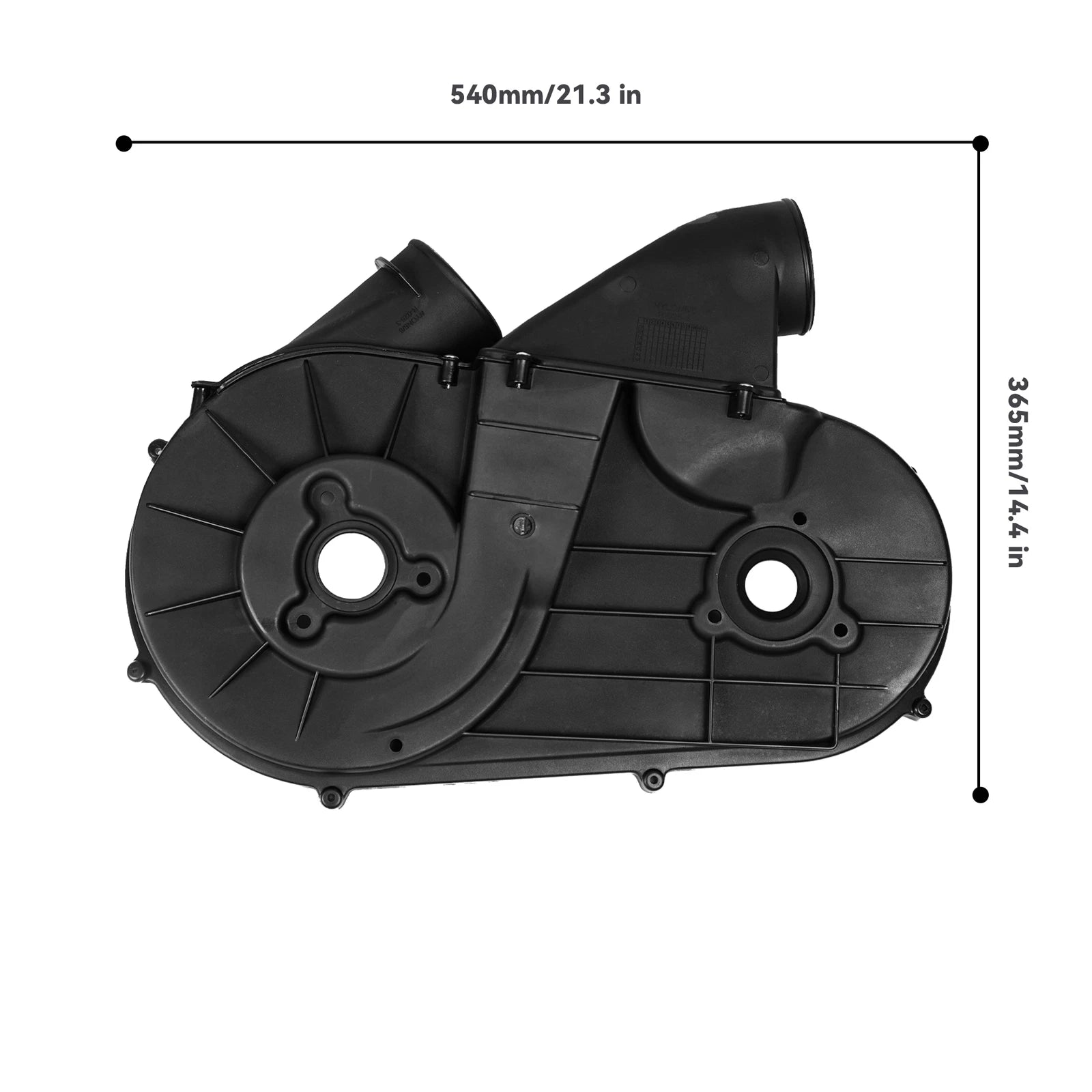 Outer & Inner Clutch Belt Cover for Polaris RZR XP 1000 S (2014–2020) #2635158 #2635611