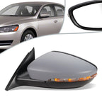 Power Heated Driver Side Door Mirror for Volkswagen Passat (2012) VW1320158