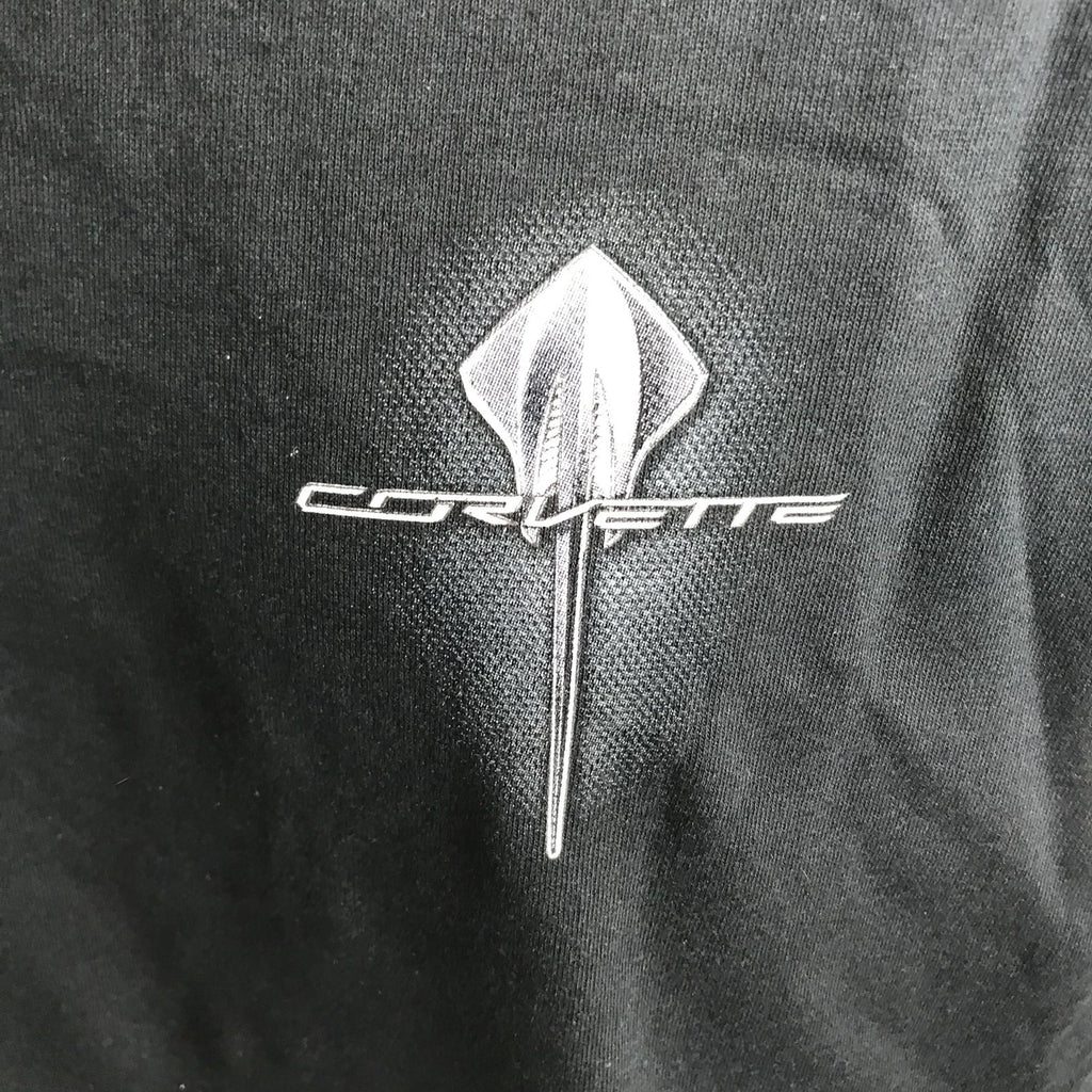 Corvette C7 T-Shirt Black for Chevrolet Corvette C7 (2014–2019)