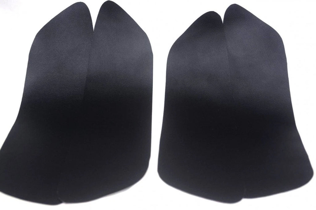 Set of 4 Door Panel Leather Covers for Ford Escape (2001–2007) Black
