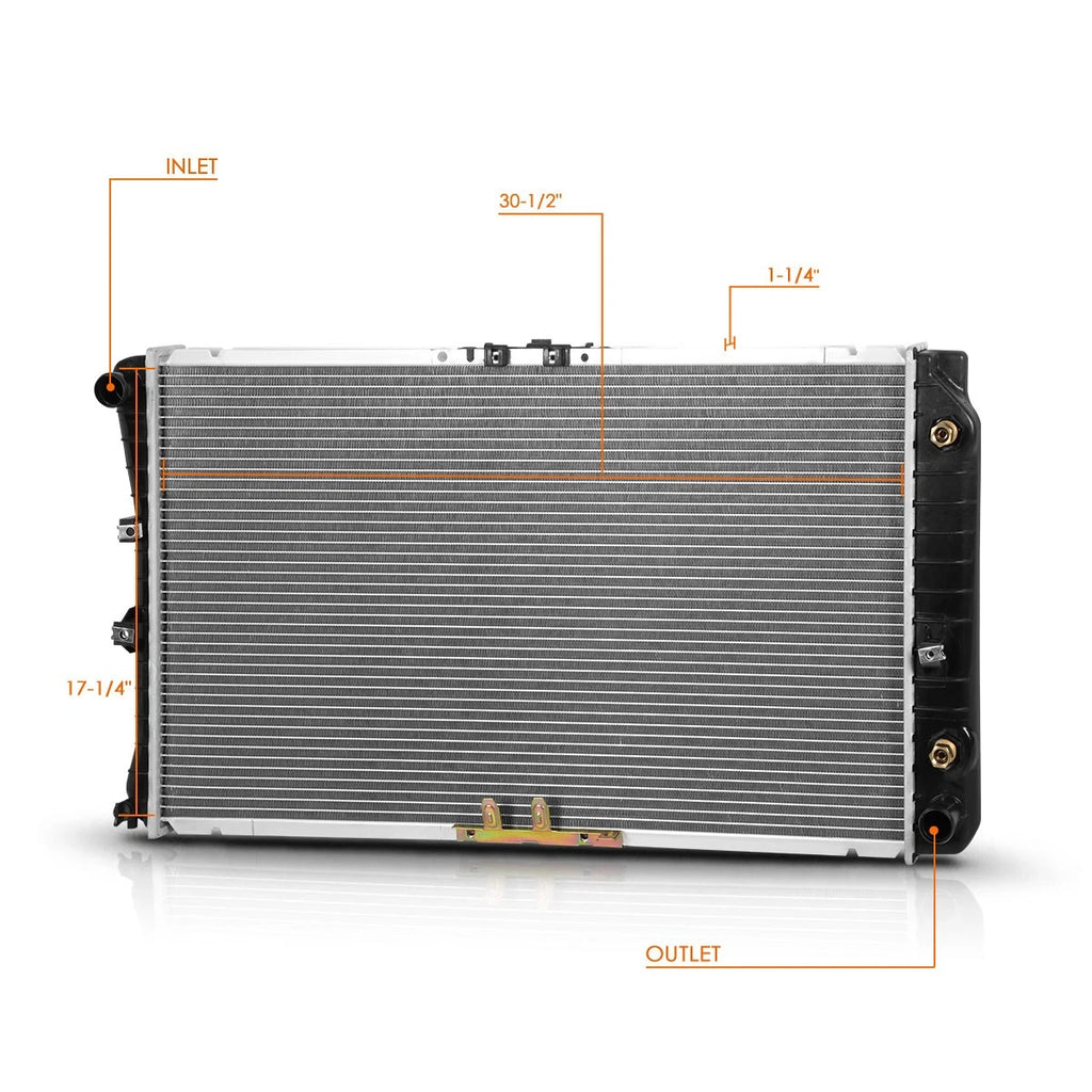 Aluminum Radiator DPI-1516 for Buick Roadmaster/Chevy Caprice/Impala (1994–1996)
