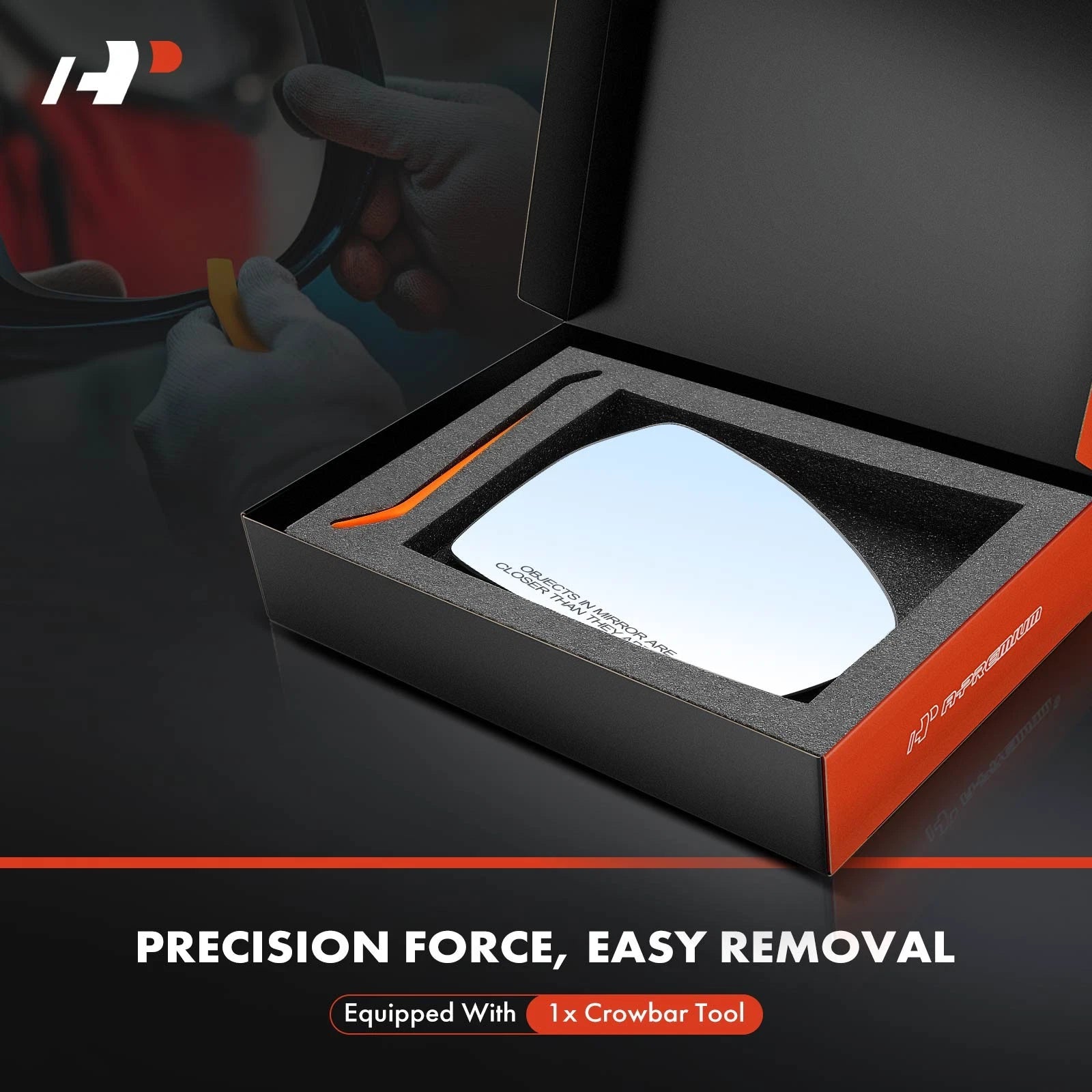 Heated Passenger Power Mirror Glass for Kia Forte (2019–2024)