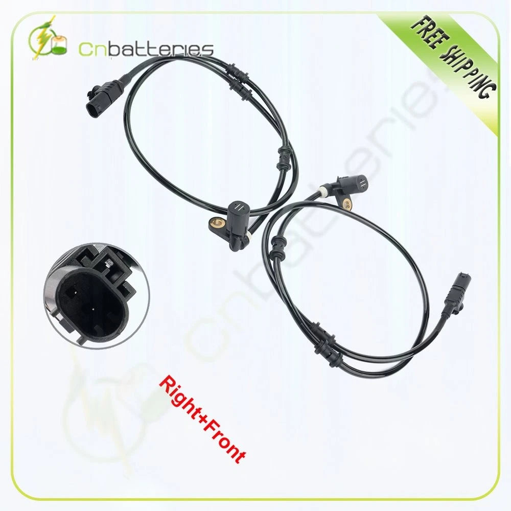 Set of 2 Front Right ABS Wheel Speed Sensor Assembly for Mercedes-Benz ML55 AMG (2000–2005)
