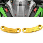 Rearview Mirror Block Off Base Plates Covers for Kawasaki ZX-10R (2004-2023)