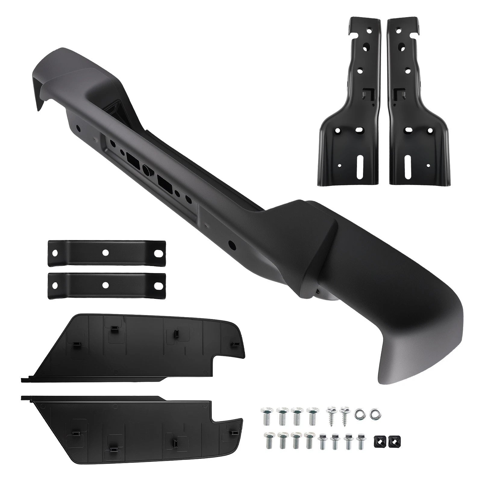 Black Steel Rear Bumper Assembly for Chevrolet Colorado (2008–2012) 20814972