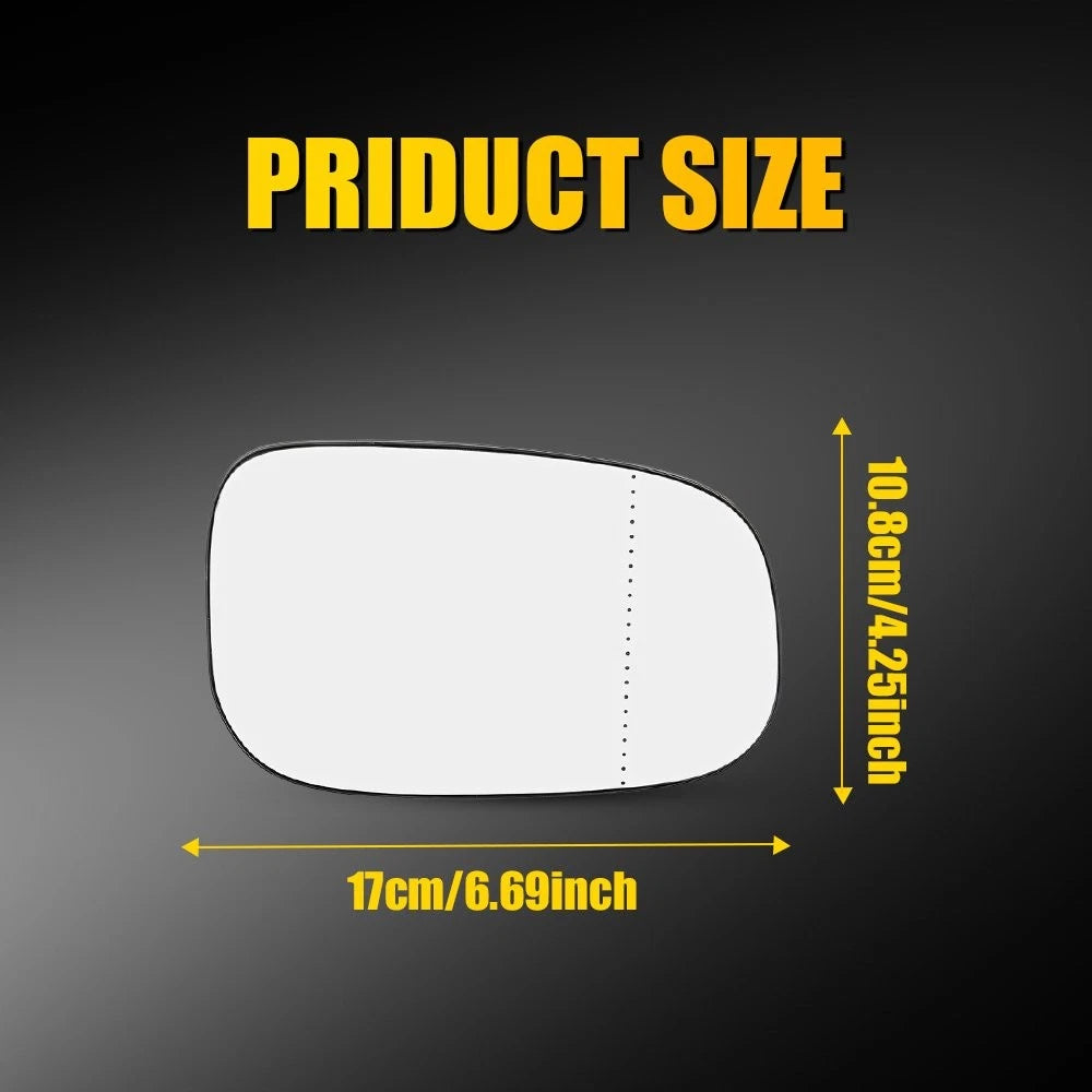 Mirror Glass Back Plate for Volvo C30 C70 S40 S60 V50 V70 (Right)