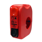 7/8" Handlebar Ignition Switch for Universal Motorcycle - Red