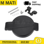 Matte Black Fuel Cap with Latch for Honda CB200 350 360 400 450 500 550 750 (1973–1978)