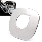 Steering Wheel Frame Cover Trim for Volvo XC60 (2018), XC90 (2015–2018) Silver