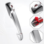 Set of 4 Exterior Door Handle Covers for Chevrolet Silverado 1500 (2007–2013)