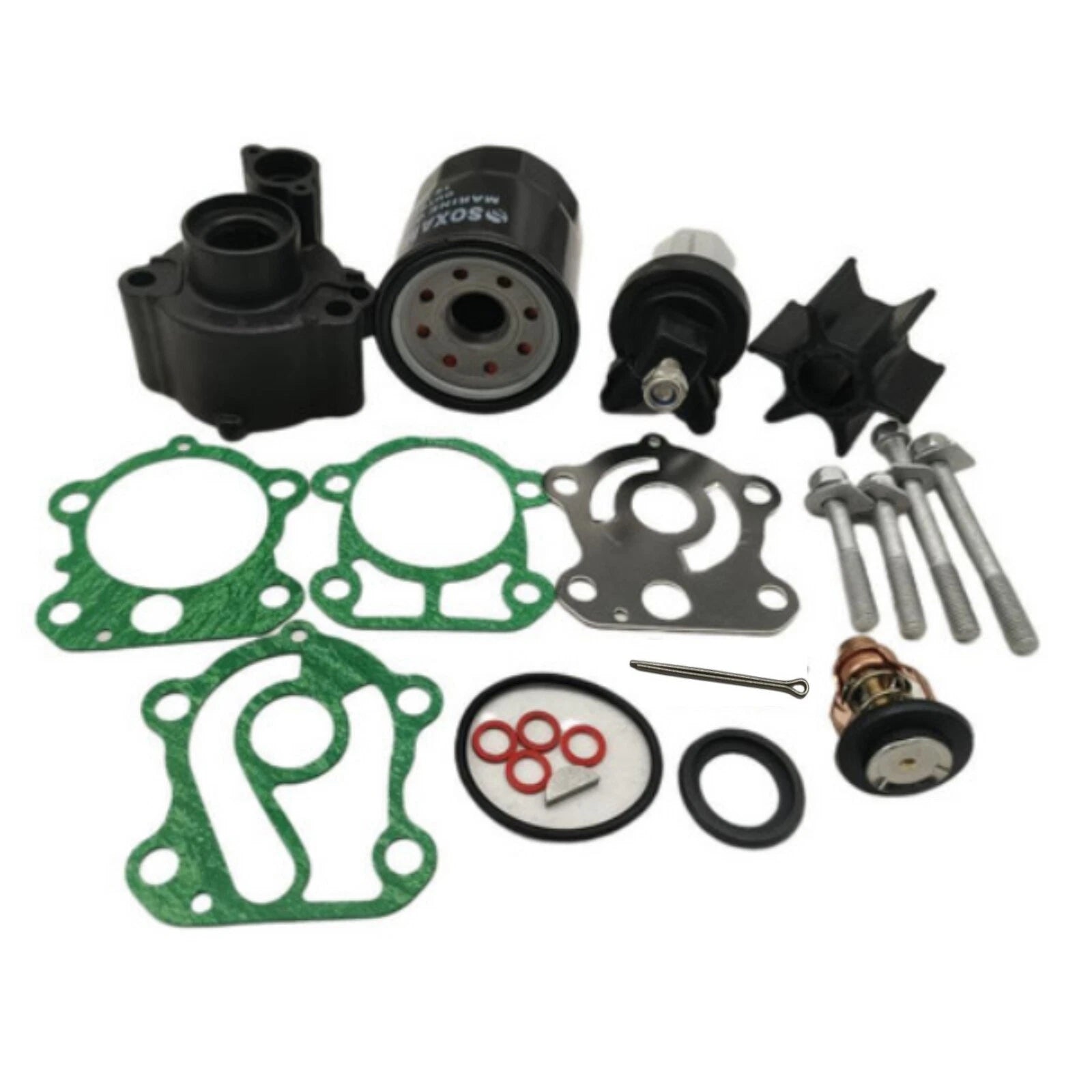Yamaha Outboard Maintenance Service Kit for 80HP 100HP (67F-W0078-00, 67F-12411-01)