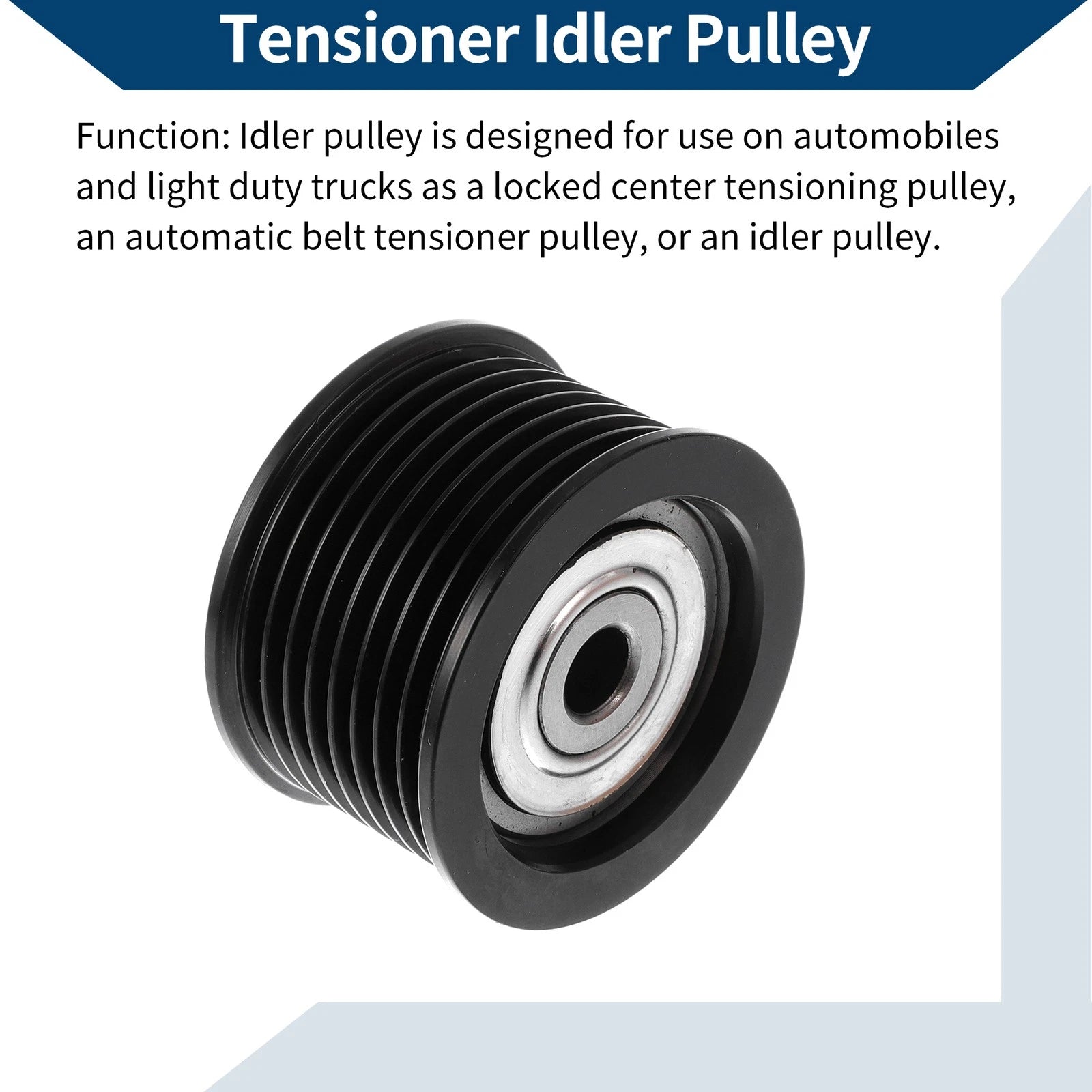 Drive Belt Idler Pulley for Toyota Tundra (2007–2021) No. 1660338010