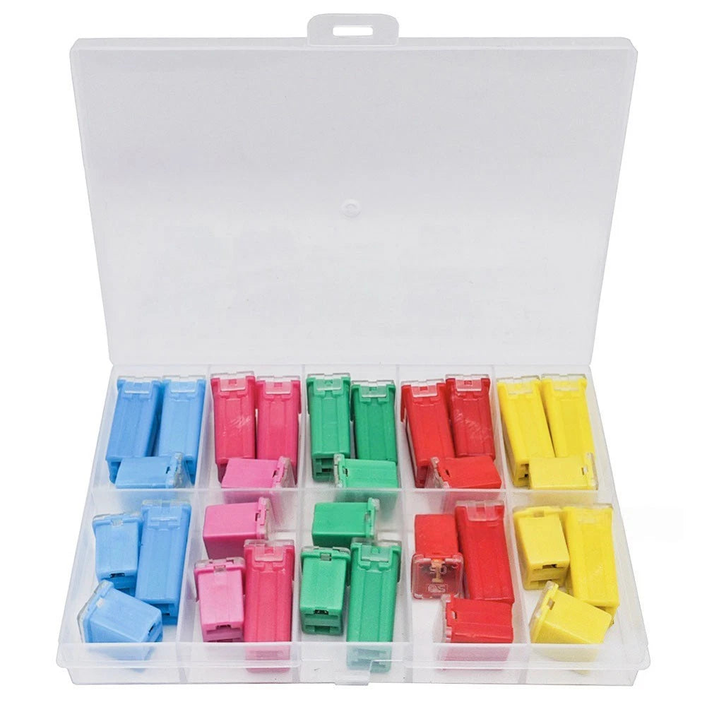 30PC Car Fuse Set 20A 60A Assorted Cartridge Fuses for Vehicle