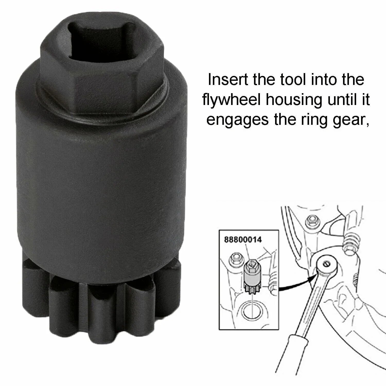 Engine Barring Tool for Volvo D11 D13 D16 (2006-2023)