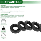 Set of 5 Oil Seal Rotary Shaft Seal NBR Rubber 20x35x10mm for Various Models