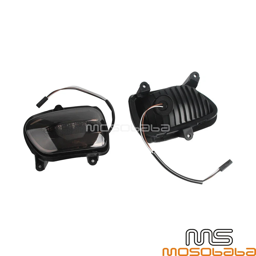 LED Turn Signal Side Rearview Mirrors for Honda Goldwing GL1800 (2001-2017)