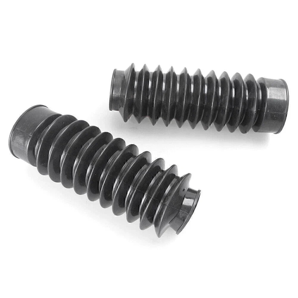 49mm Rubber Fork Gaiters for Harley Dyna FatBob Low Rider (2006-2023)