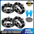 Set of 4 Wheel Adapters Spacers for Ford Mustang Jeep Wrangler (5x4.5 to 5x5)