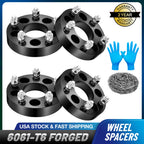 Set of 4 Wheel Adapters Spacers for Ford Mustang Jeep Wrangler (5x4.5 to 5x5)