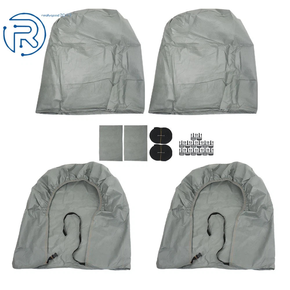 Set of 4 Tire Covers for RV 40'-43' Class A