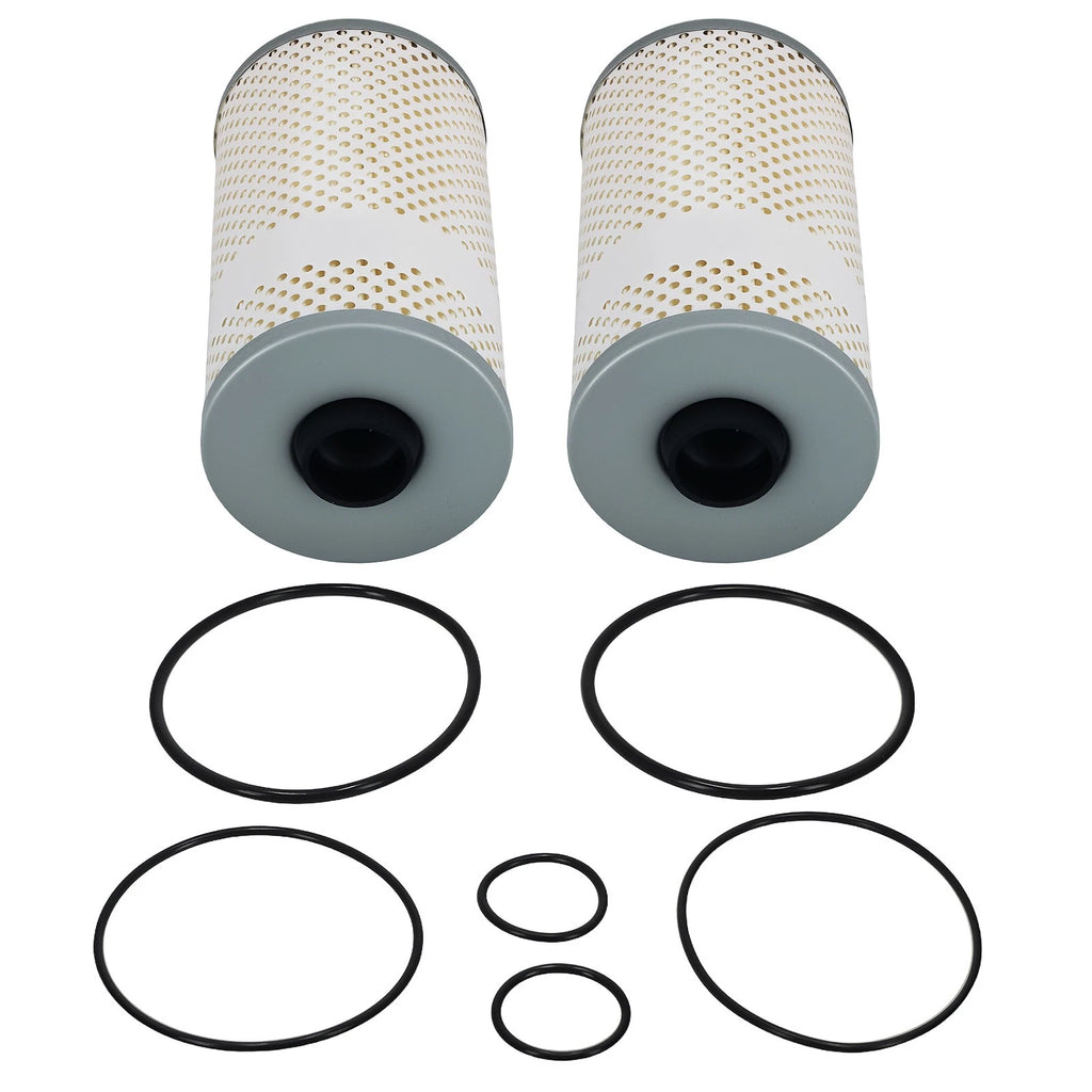 Set of 2 Fuel Filters FF5369 FF5369W for Freightliner Cascadia 125 113 (2008–2020)