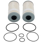 Set of 2 Fuel Filters FF5369 FF5369W for Freightliner Cascadia 125 113 (2008–2020)