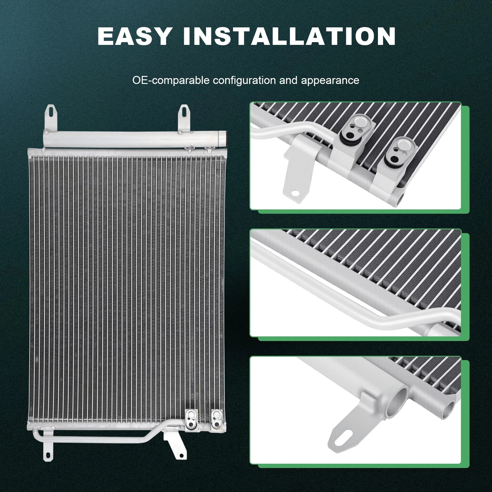 AC Condenser for Volkswagen Beetle Jetta (2011–2015)