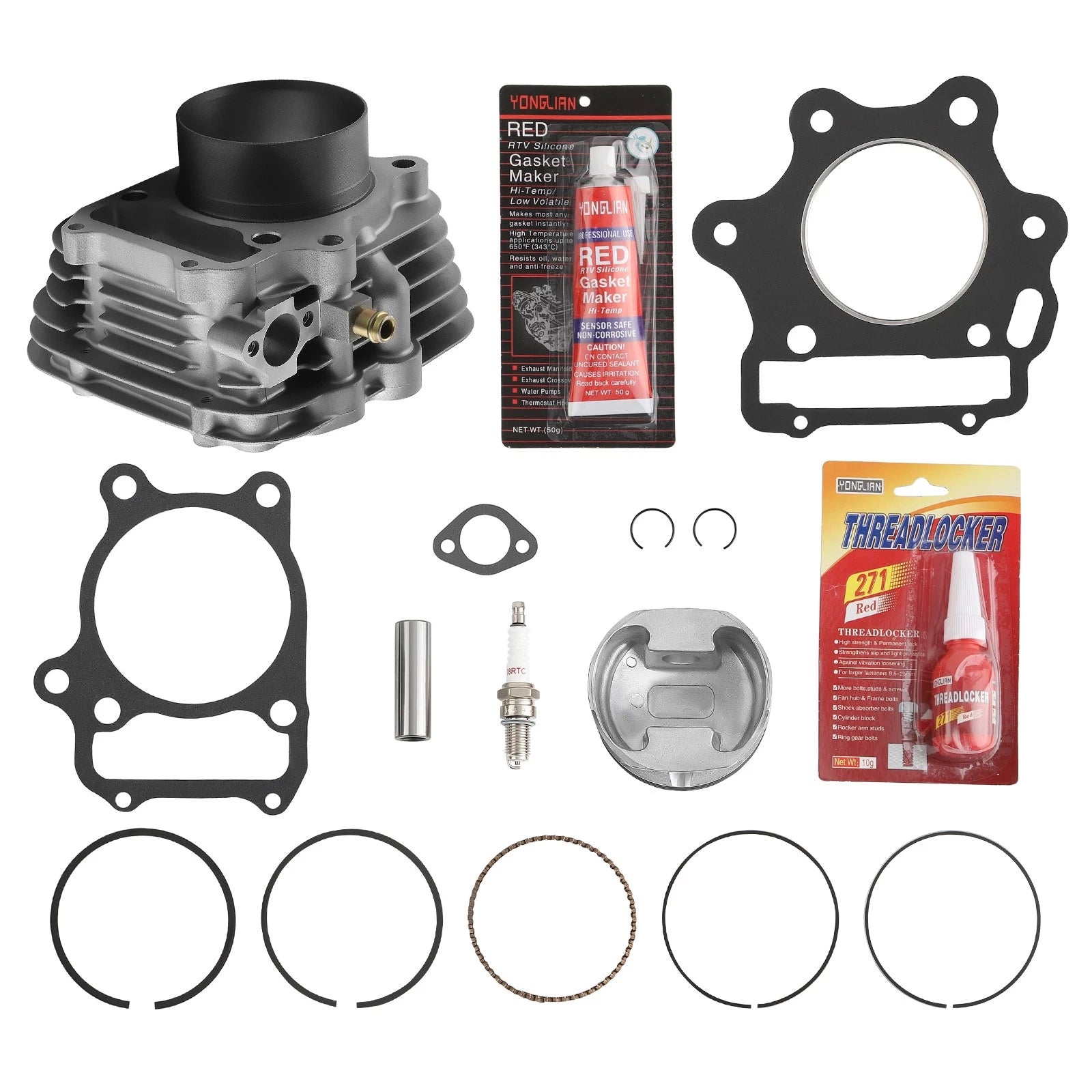 330cc Big Bore Cylinder Piston Gasket Kit for Honda Sportrax TRX300EX (1993–2008)