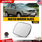 Right Heated Mirror Glass with Backing Plate for Volvo XC90 XC70 (2003–2006)