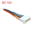 16 Pin Car Female DVD Radio Wire Harness Adapter for Hyundai (DC 12V)