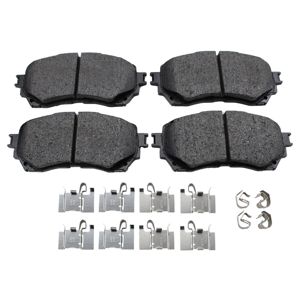 Set of 4 Akebono ProACT Ultra Premium Ceramic Front Brake Pads for Mazda 6 (2014–2020)