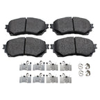 Set of 4 Akebono ProACT Ultra Premium Ceramic Front Brake Pads for Mazda 6 (2014–2020)