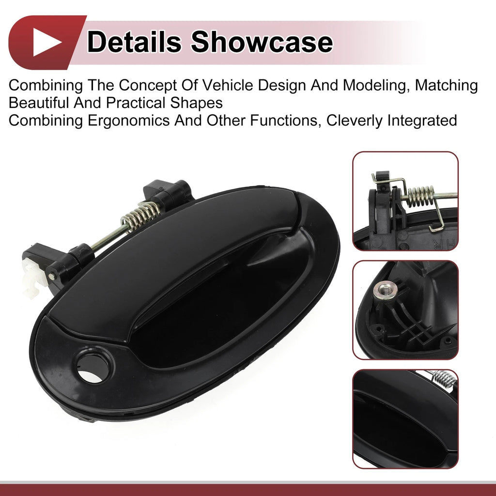 Exterior Door Handle for Hyundai Elantra (2017–2020) Right Black No. 8265029000
