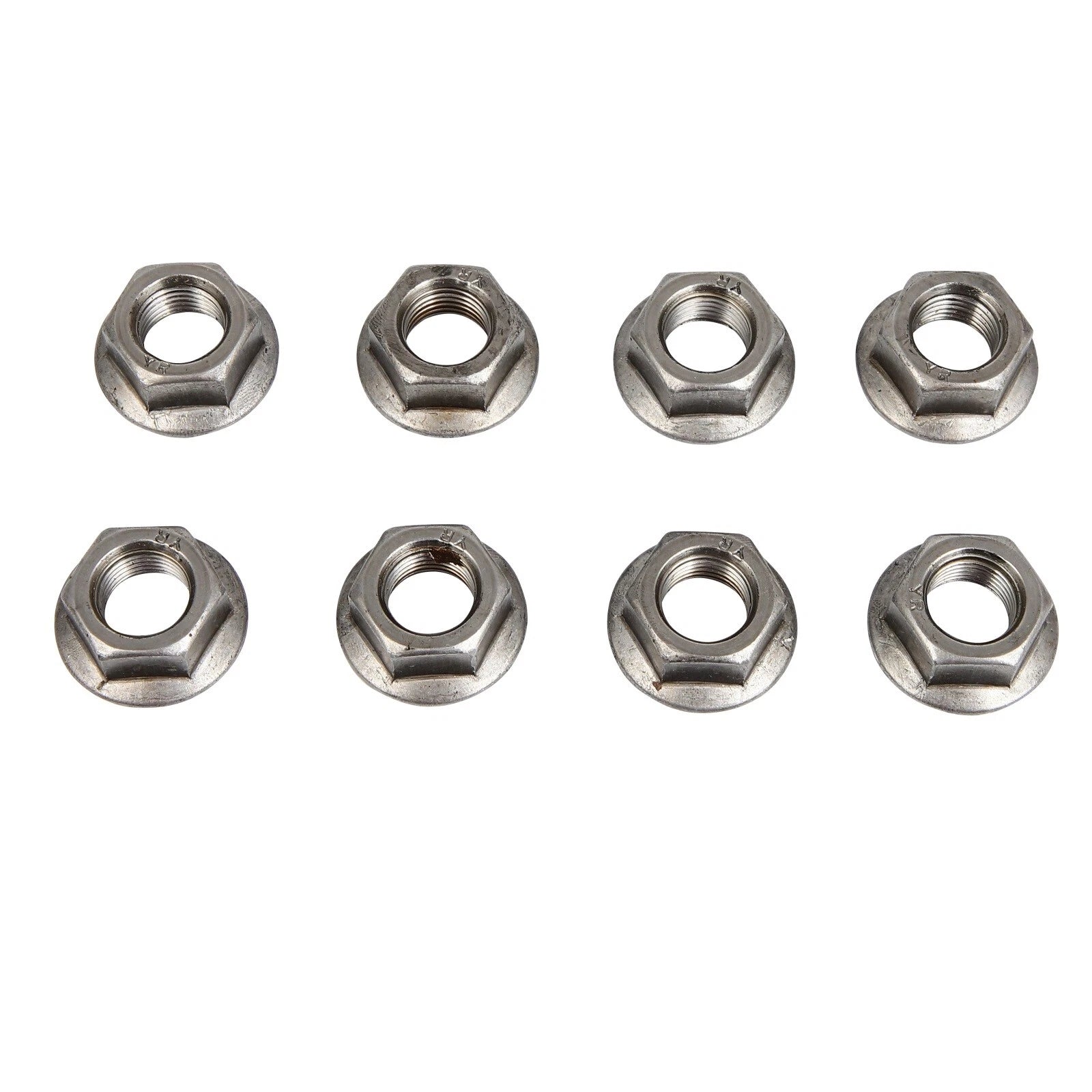 2 Pack U Bolt Kit for 3500lb Trailer Axle 3" Round 7" Long 1/2" Dia