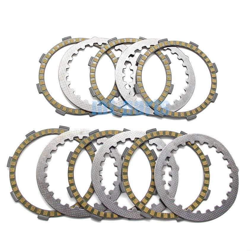 Clutch Friction Disc Plate Kit for Yamaha DT125R (1985–1987) DT125LC DT125L (1986–1987)