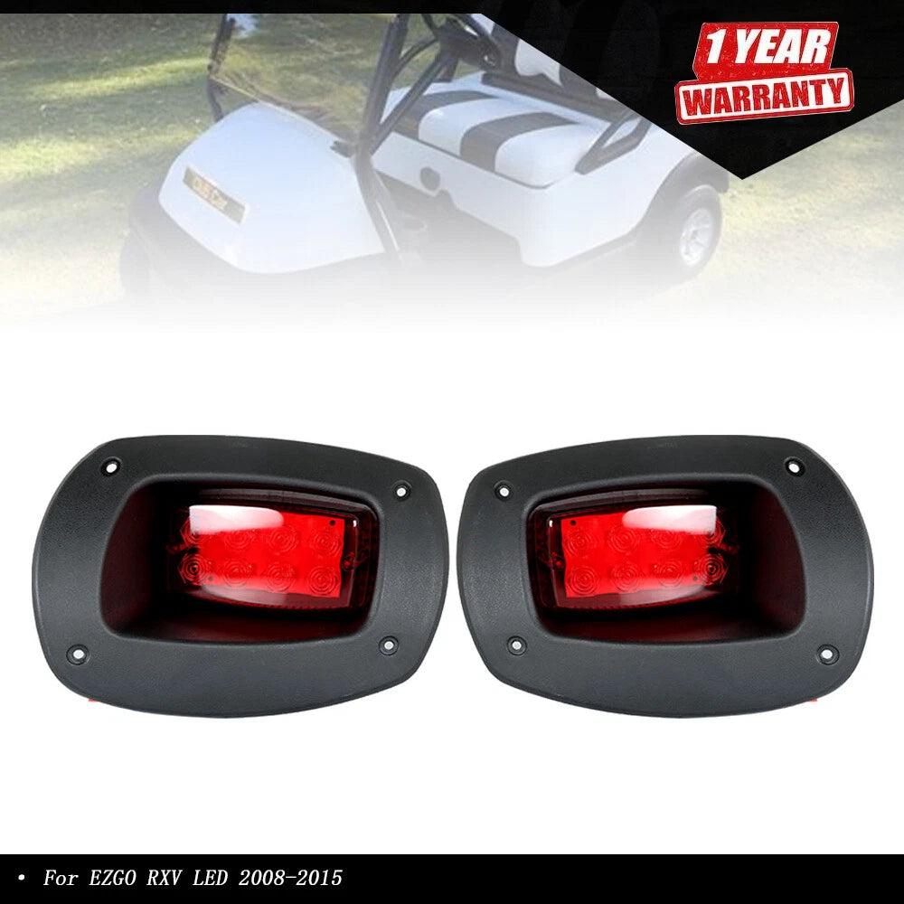 LED Tail Light Assemblies for EZGO RXV (2008–2015)