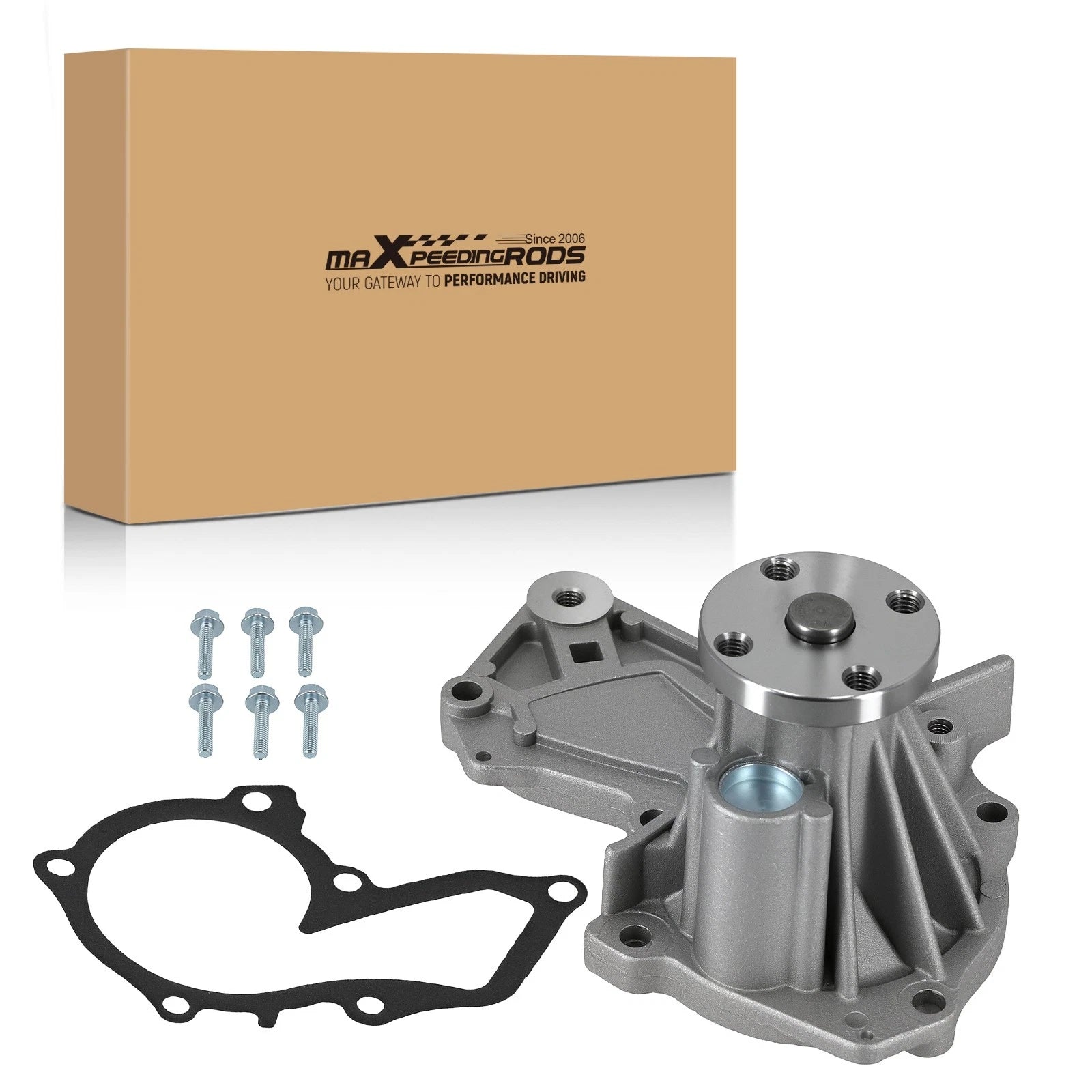 Coolant Water Pump for Ford Escape Fusion (2013–2019) Aluminum Housing