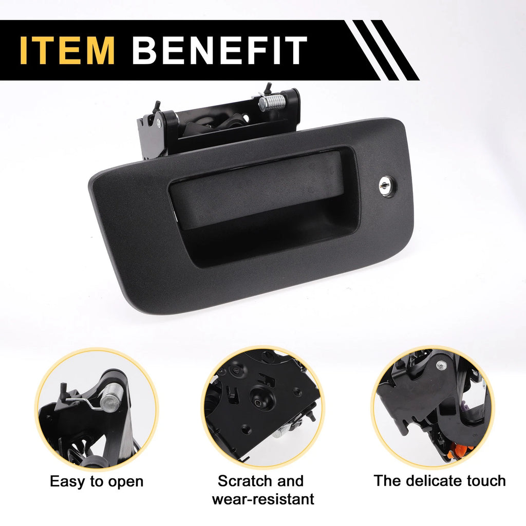 Liftgate Latch Tailgate Handle for Chevrolet Silverado 2500, GMC Sierra 1500 