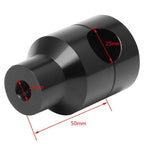 1" Black Motorcycle Handlebar Riser Mount Clamp for Harley Sportster