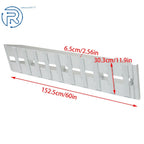2PC 60'' Aluminum Slip-Proof Ramps for Car Trailer Truck