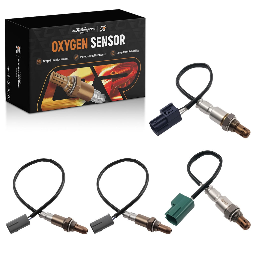 Set of 4 Oxygen Sensors for Nissan Frontier Pathfinder Xterra 4.0L (2011–2012)