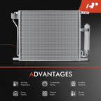 A/C Condenser with Bracket & Receiver Drier for Nissan Sentra (2017-2019)