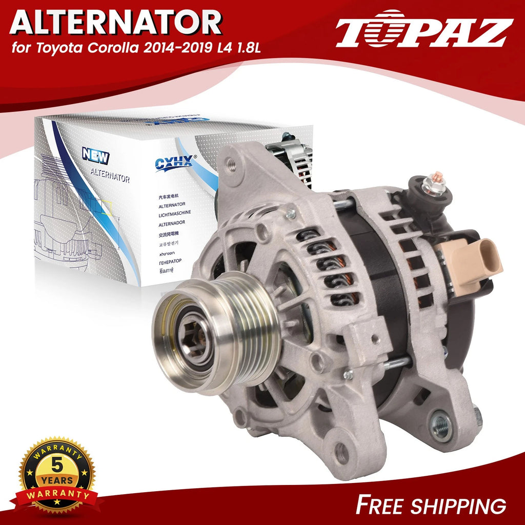 125A 12V Alternator for Toyota Corolla (2014–2019) L4 1.8L
