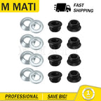 Set of 2 Wheel Hub Nuts for Suzuki LT-Z400 (2003–2007) LT-Z250 (2004–2008) 09140-10021