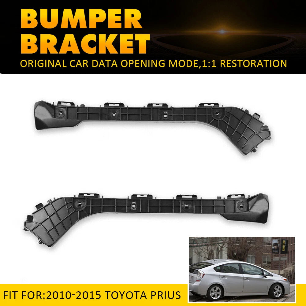 Set of 2 Rear Bumper Brackets for Prius (2010–2015)