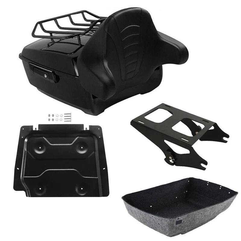 Trunk Backrest Mount Plate for Harley Touring Road Glide (2014–2026)