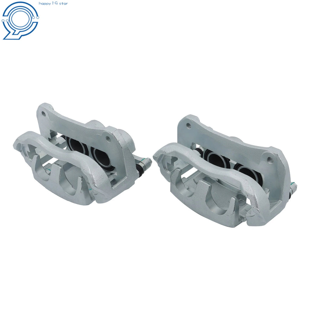 Set of 2 Front Brake Calipers w/ Bracket for Toyota Highlander (2010–2018)