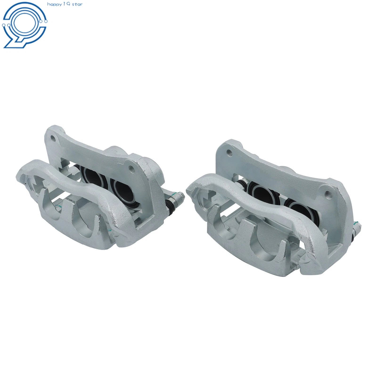 Set of 2 Front Brake Calipers w/ Bracket for Toyota Highlander (2010–2018)