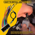 Radio Harness Antenna Adapter for Dodge Jeep Chrysler Mitsubishi 