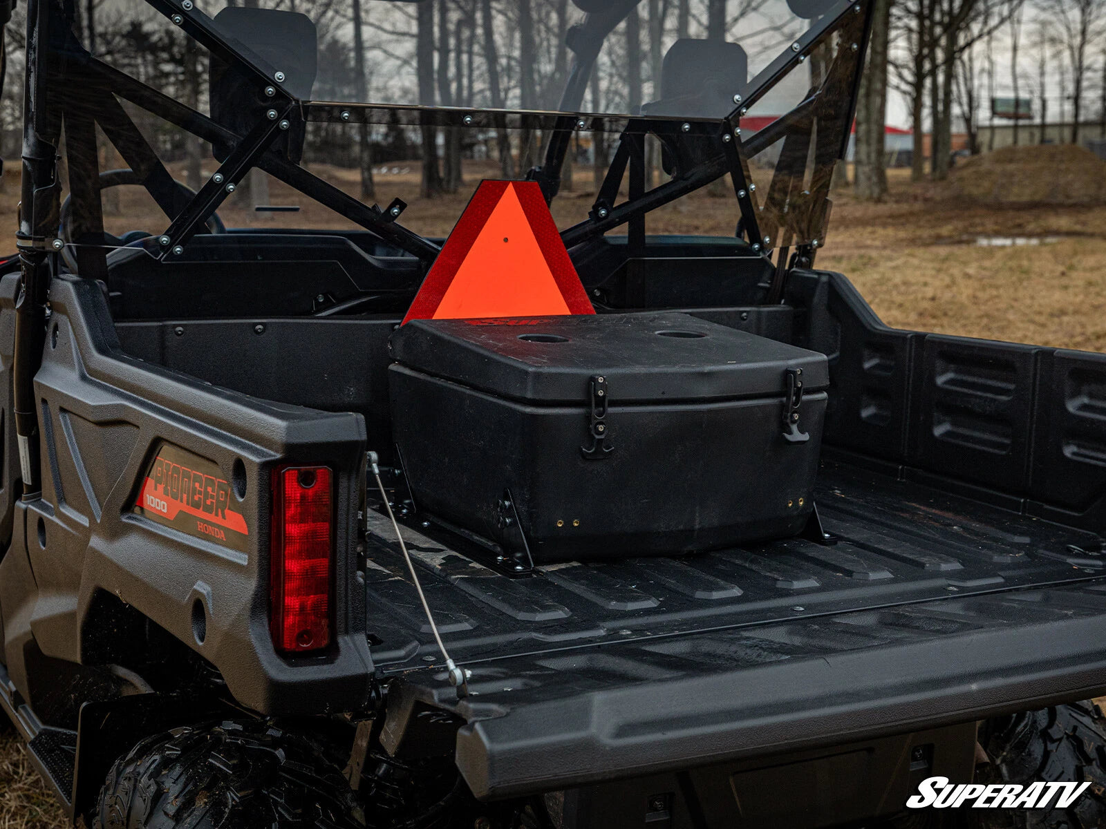 SuperATV Cooler / Cargo Box for Honda Pioneer 1000 (2016–2023)